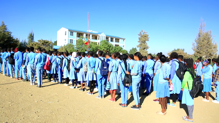 Students at Elshadai Elementary School Kalamino